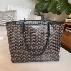 ⚜️ Maison Goyard Artois MM black tote bag